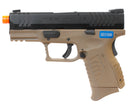 WE TECH DM 3.8 Compact Gas Blowback Airsoft Pistol - Dark Earth