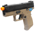 WE TECH DM 3.8 Compact Gas Blowback Airsoft Pistol - Dark Earth