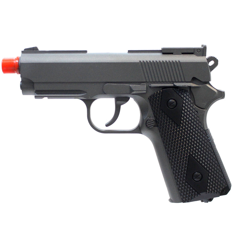 WELL Full Metal Baby Hi-Capa 1911 Co2 Powered Non-Blowback Airsoft Pistol
