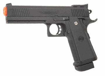 XK928 M1911 MK4 Pistol Spring Power Airsoft Gun Plastic Body Black